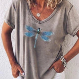 エステル | VネックTシャツ