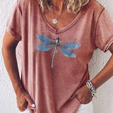 エステル | VネックTシャツ