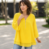 ロレライ | シフォンジッパーブラウス
