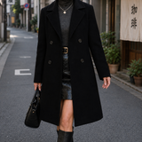 レディース ベルト付きコート